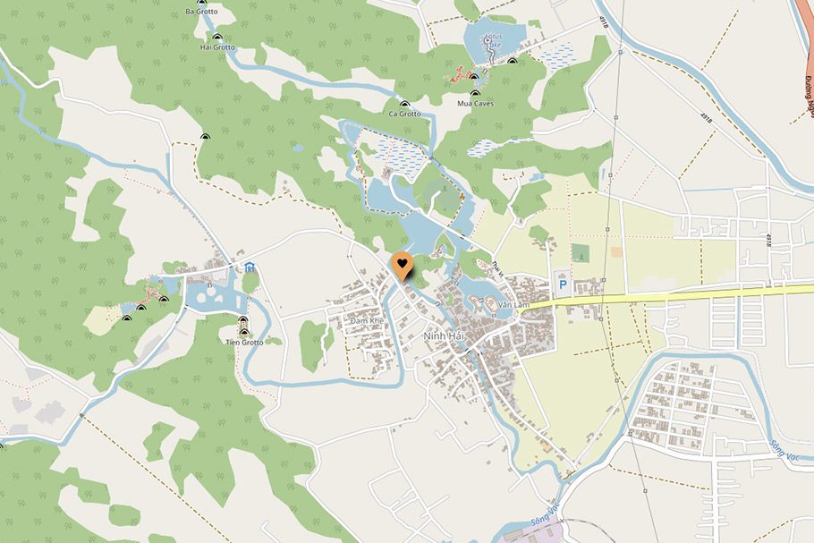 Localisation Chez Loan Hotel Ninh Binh