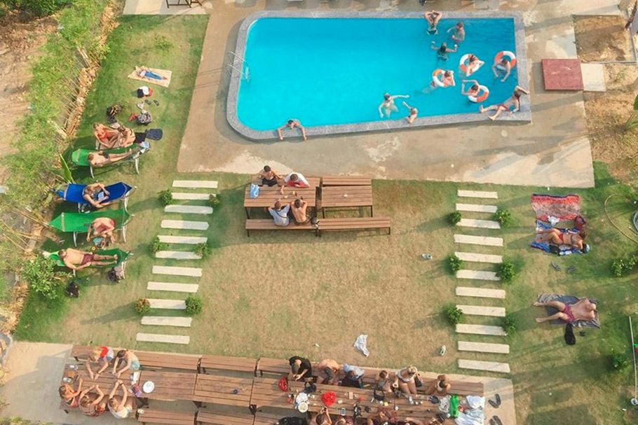 Piscine Central Backpackers Hostel Phong Nha