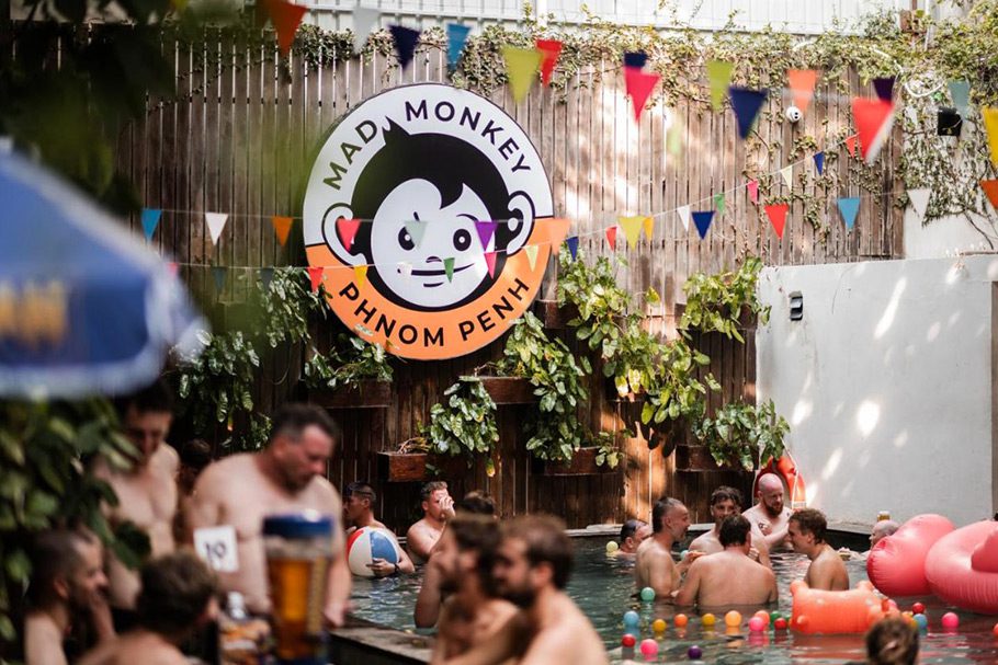 Piscine Mad Monkey Hostel Phnom Penh