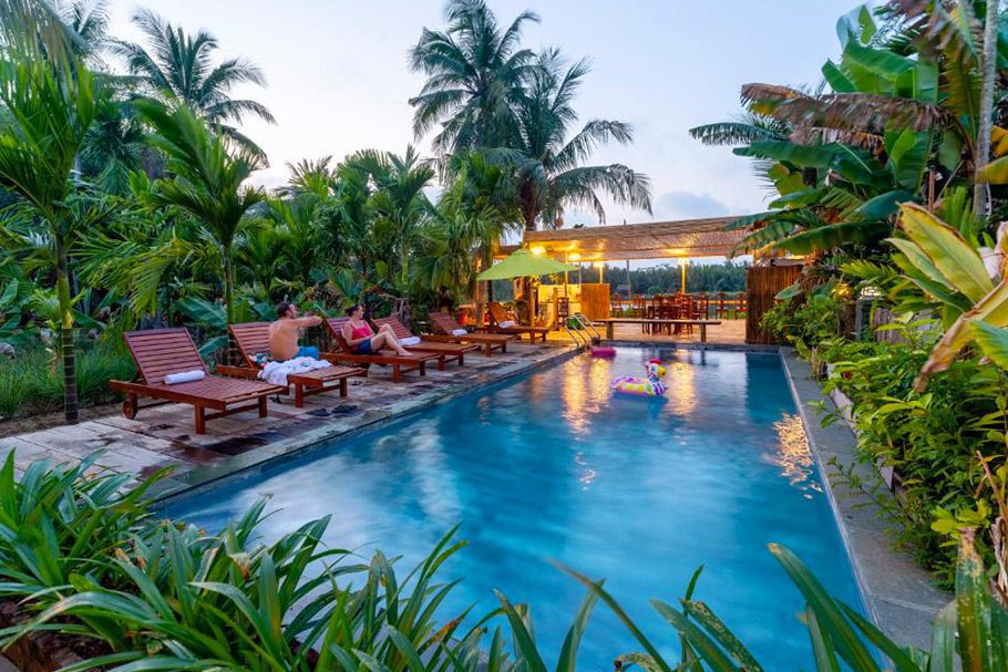 Piscine New Sunshine Homestay Hoi An
