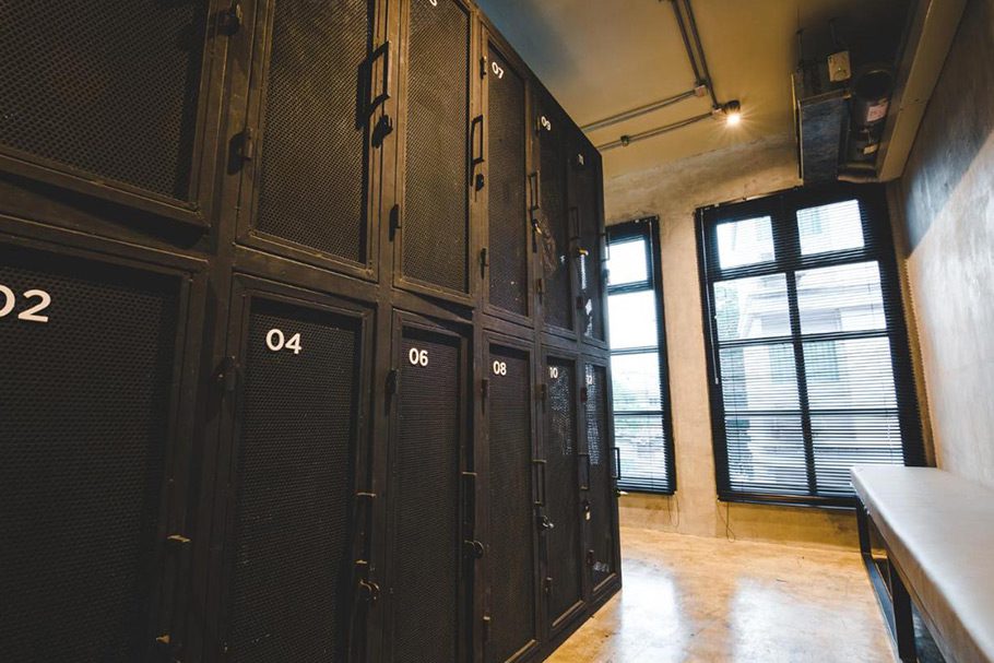 Casier Dortoir Bed Station Hostel Khaosan Bangkok