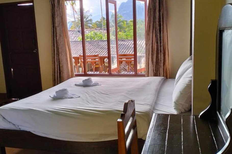 Chambre Bungalows Le Jardin Vang Vieng