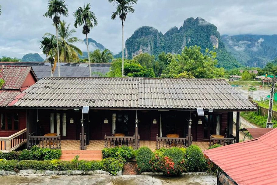 Exterieur Bungalows Le Jardin Vang Vieng
