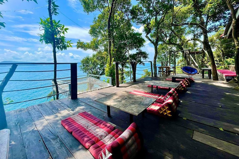 Exterieur2 The Cliff Hostel Koh Rong Sanloem