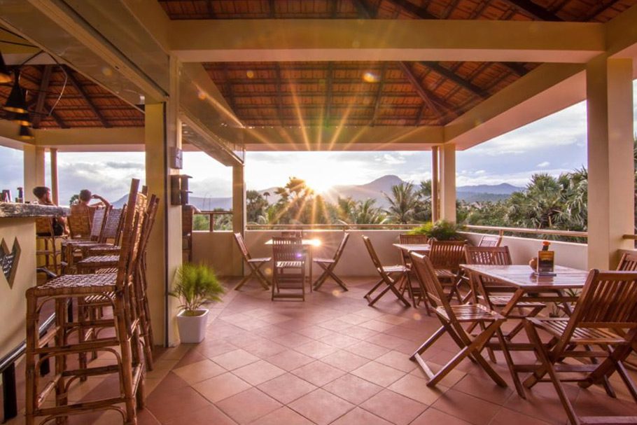 Terrasse Karma Traders Kampot