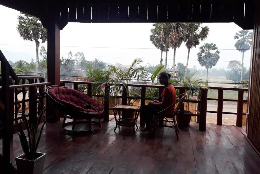 Terrasse Sunshine Guesthouse Kampot