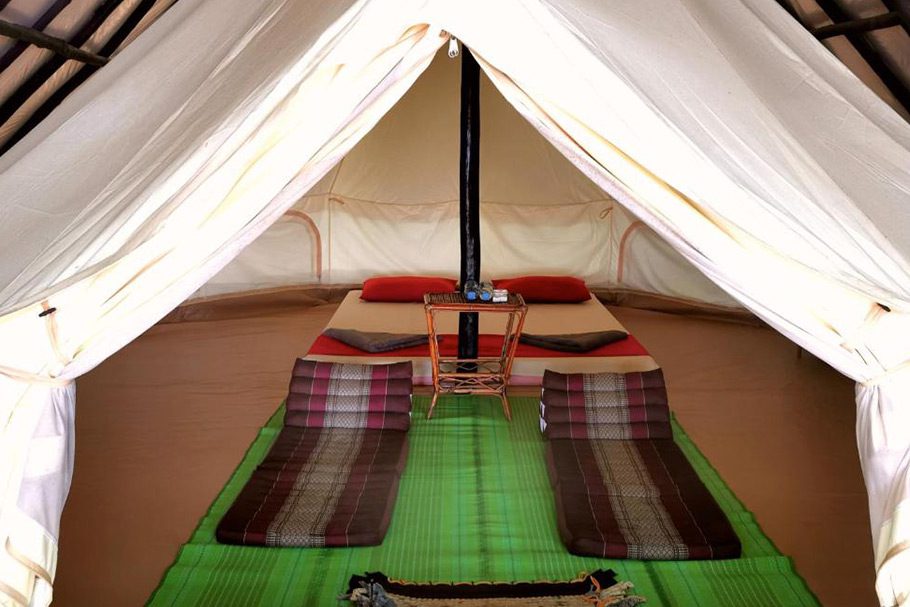 Tipi Sleeping Trees Koh Rong Sanloem