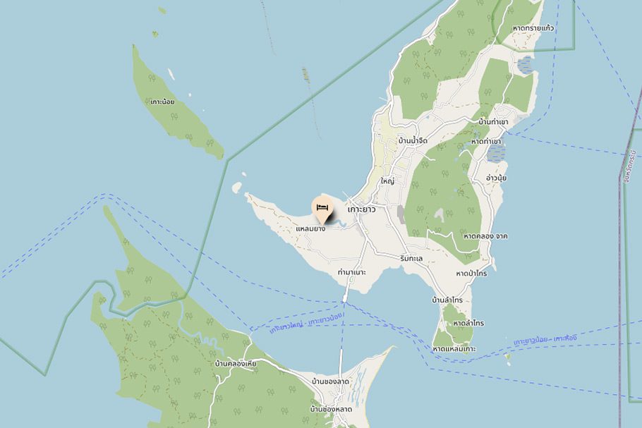 Localisation Big Hug Home Koh Yao