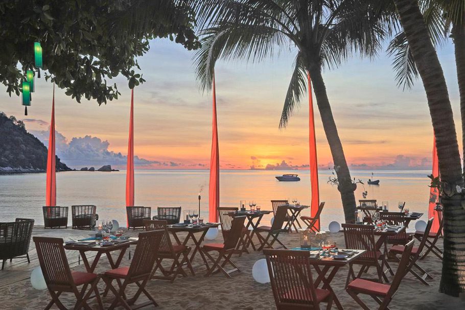 Restaurant Anantara Rasananda Villas Koh Phangan