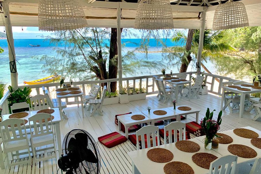 Restaurant Coconut Beach Bungalows Koh Phangan
