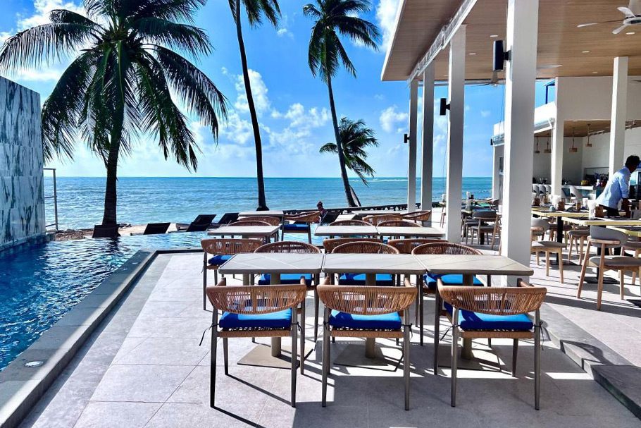 Restaurant Three Trees Samui Resort Sarocha Villa Koh Samui