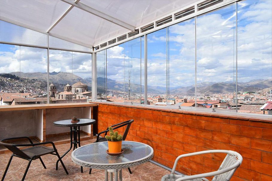 Terrasse The Chusay Rooftop Cusco