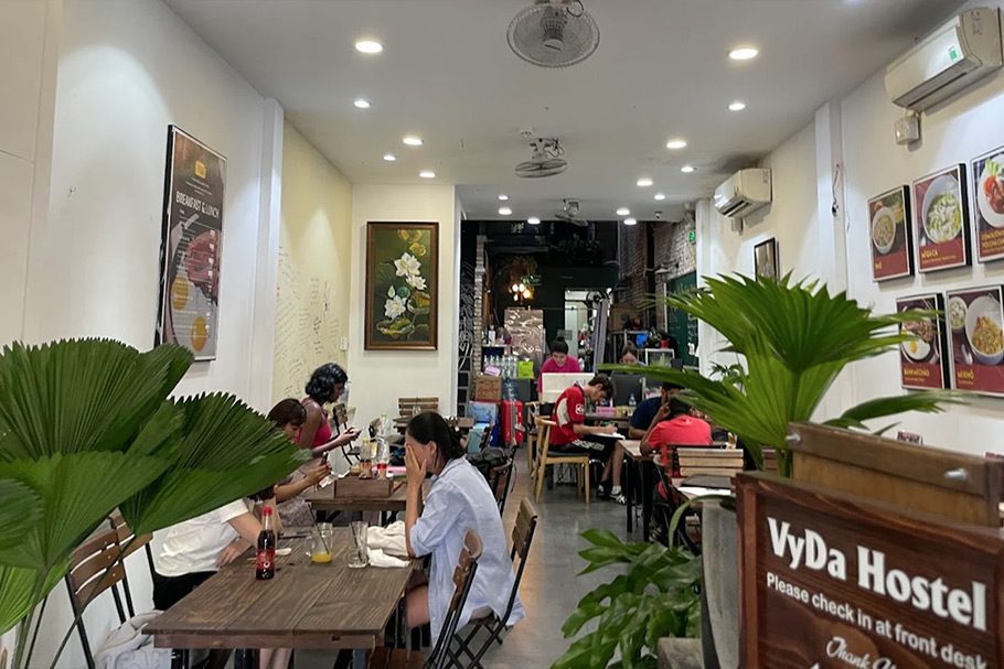 Restaurant Vy Da Central Market Hostel Ho Chi Minh