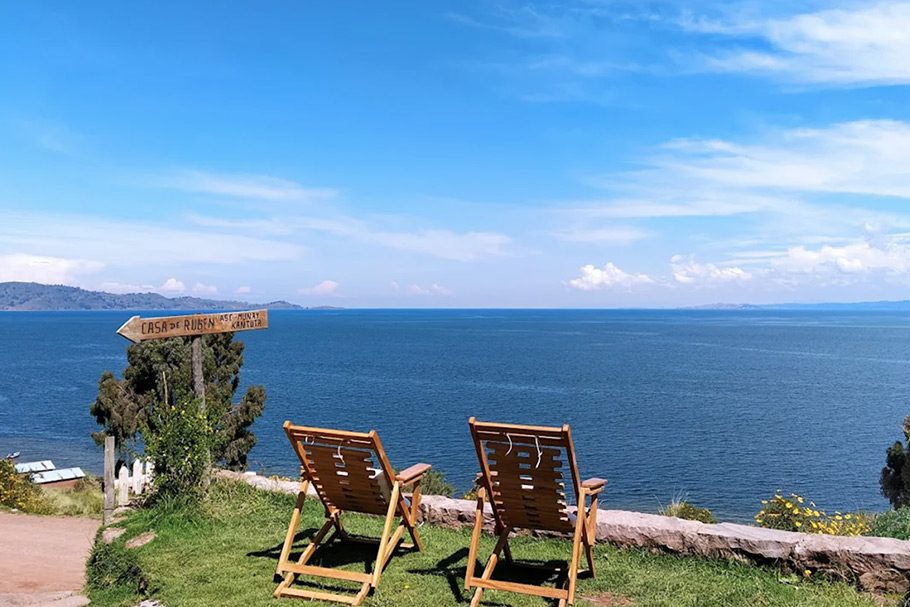 Vue Casa De Ruben Llachon Titicaca